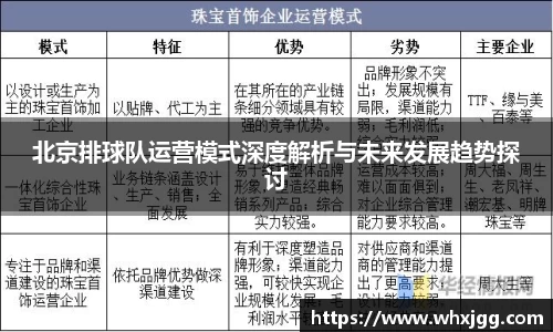 北京排球队运营模式深度解析与未来发展趋势探讨